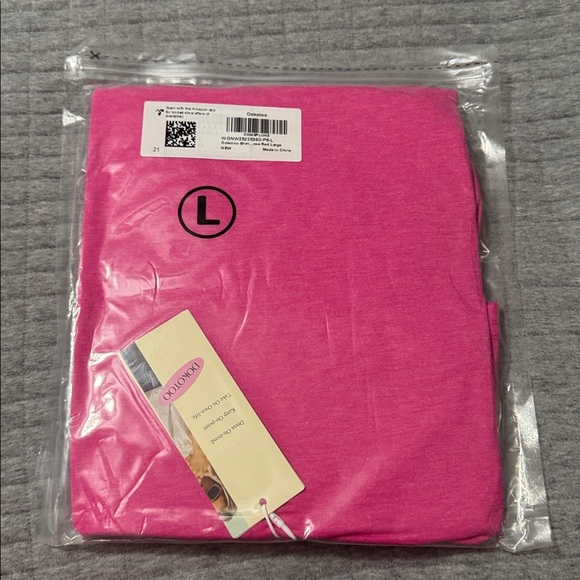 Dokotoo Women's Casual Long Sleeve Shirred Knit Blouse Size L - Picture 4 of 4